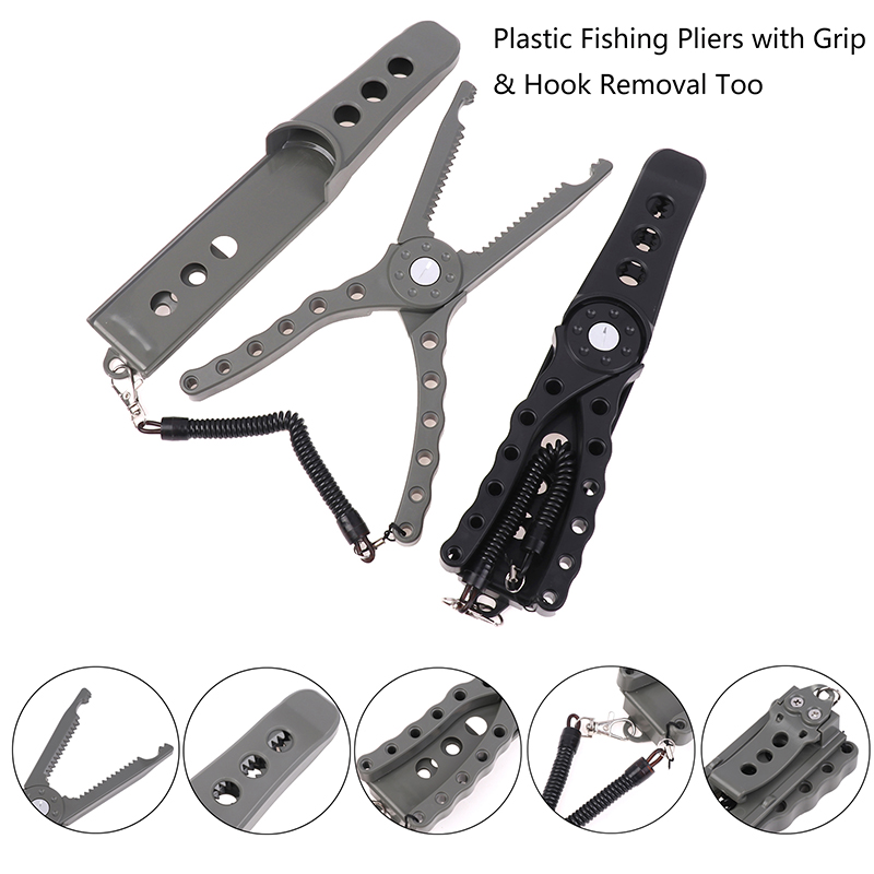 【F】Plastic Fishing Pliers With - Fishing Hook Remover ulasan dan harga