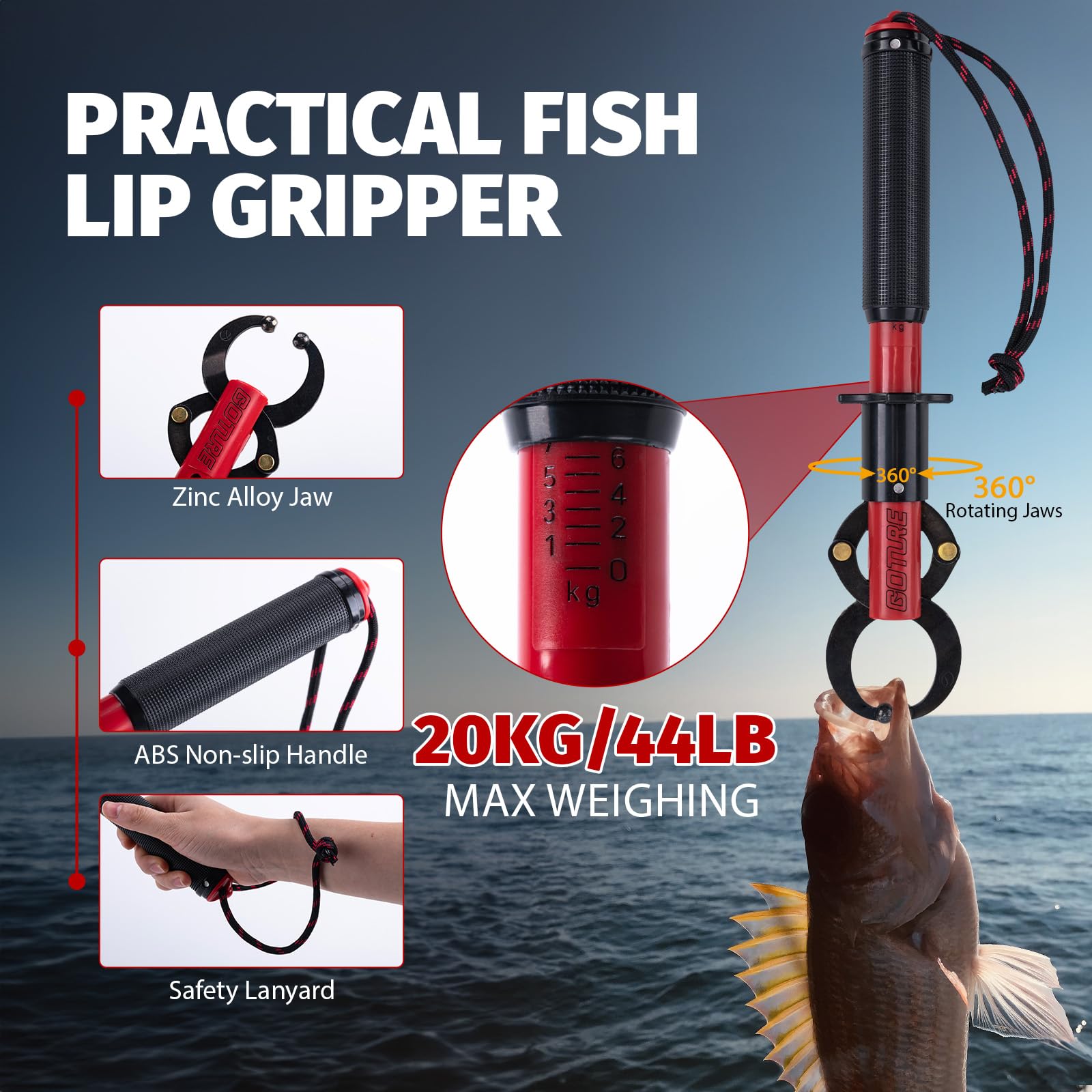 Goture Fishing Accessories Fis - Fishing Hook Sharpener ulasan dan harga