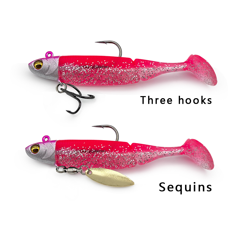 6Pcs Lead-Coated Fishing Lures - Fishing Hook Treble ulasan dan harga