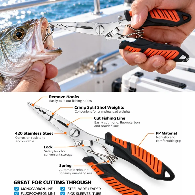 Professional Multifunctional F - Fishing Hook Remover ulasan dan harga