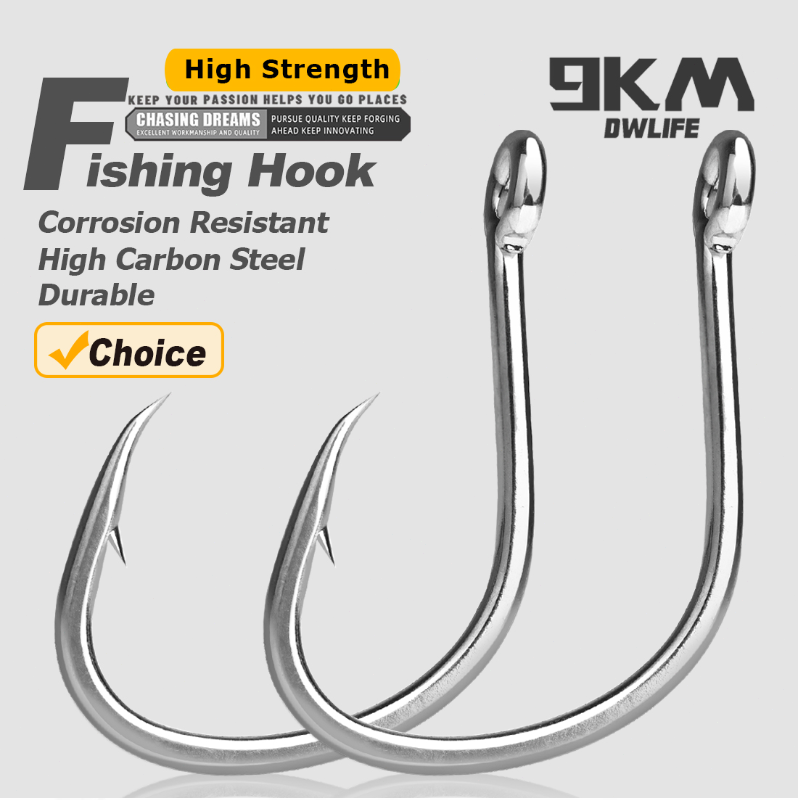 9KM Fishing Hooks Saltwater Li - Fishing Hook Offset ulasan dan harga