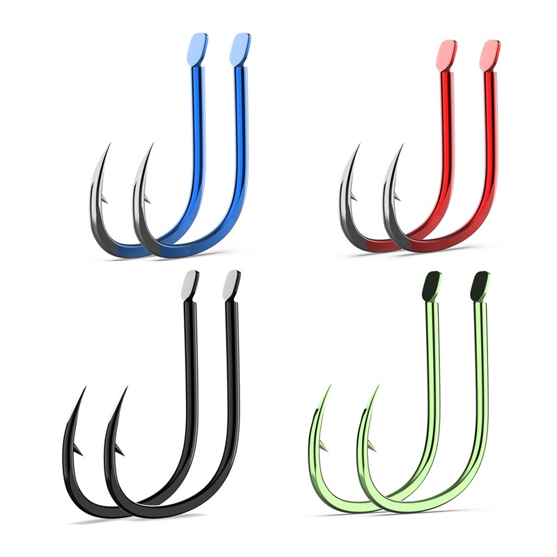 50Pcs Flat Fishing Hooks Sea B - Fishing Hook Assortment ulasan dan harga