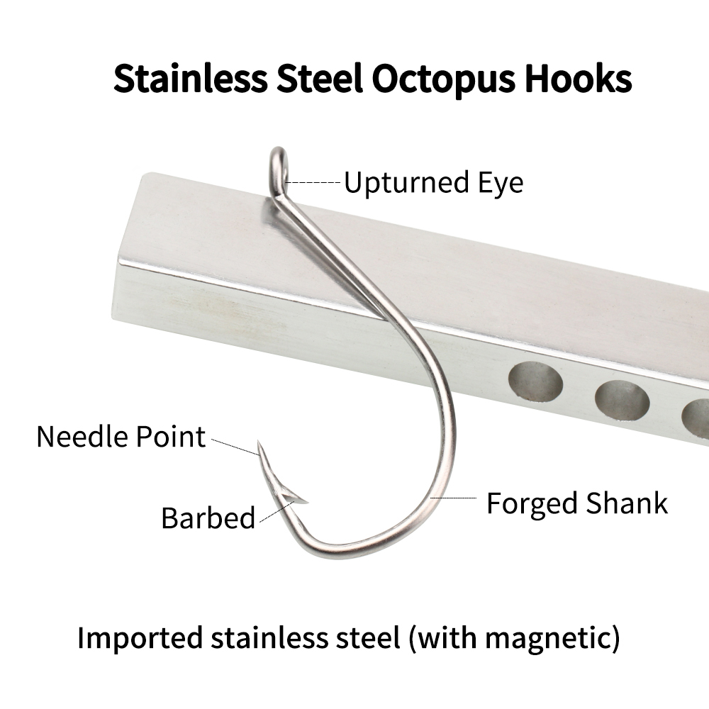 Ellllv Stainless Steel Octopus - Fishing Hook Assortment ulasan dan harga